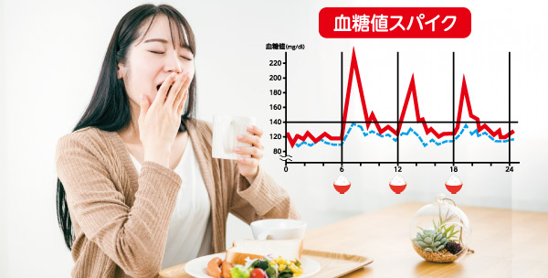 血糖値スパイクを防ぐ！間食の工夫と玄米のチカラ